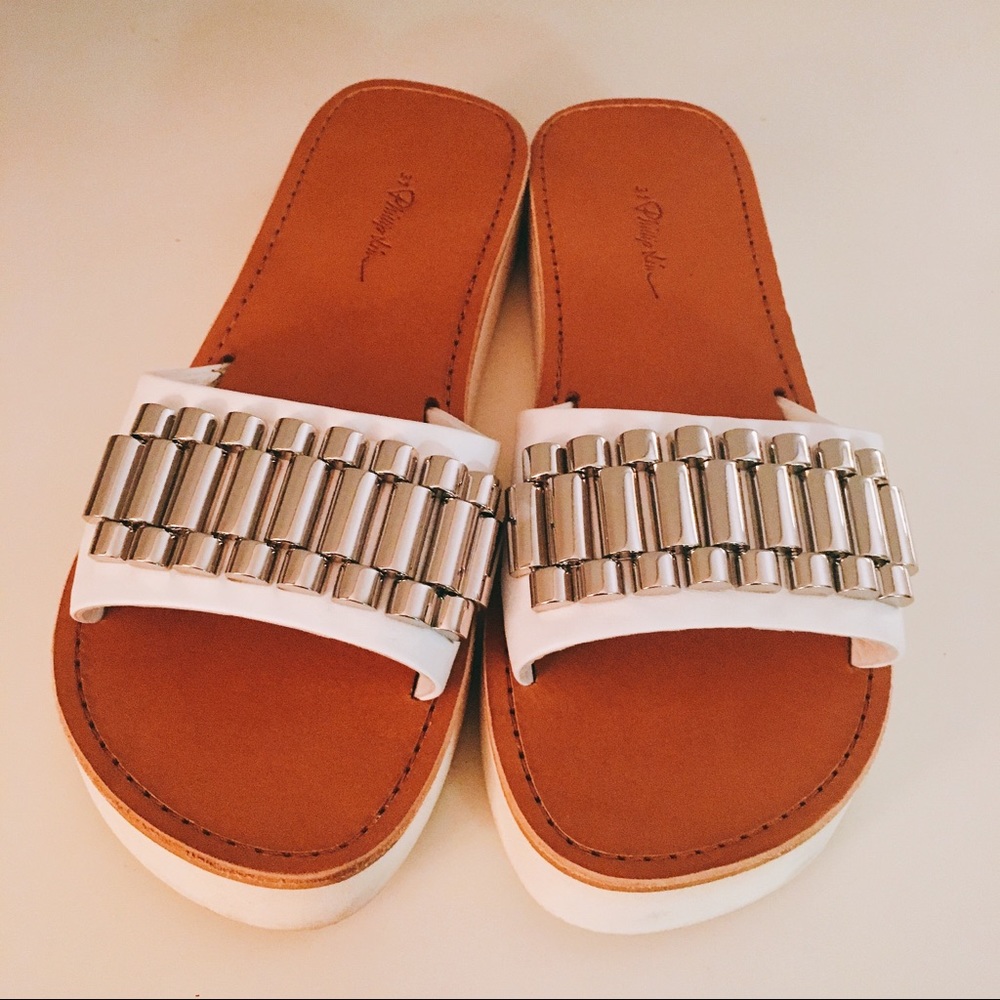 3.1 Phillip Lim Eva Watch Strap Slides, 38